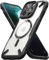 Ringke Fusion-X Magnetic Case [Kompatibel mit MagSafe] für iPhone 16 Pro Hülle, Robuster Bumper Stoßfest Anti-Kratzer Langlebig Schutz Bumper Handyhülle für Magnet-Ladegerät/Zubehör - Black