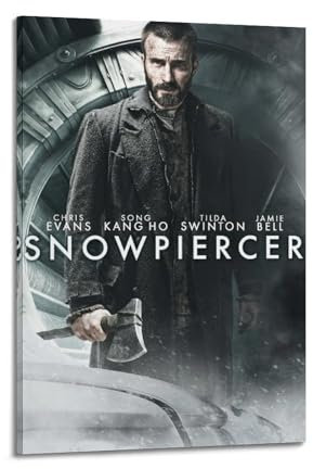 DUETFGBL Filmposter Snowpiercer, dekoratives Gemälde, Leinwand, Wandposter und Kunstdruck, moderne Familienschlafzimmer-Dekoration, Poster, 40 x 60 cm