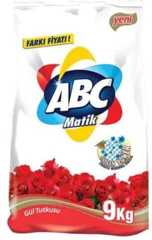 ABC Waschpulver Rose Duft – 9 kg – Für weiße & bunte Wäsche