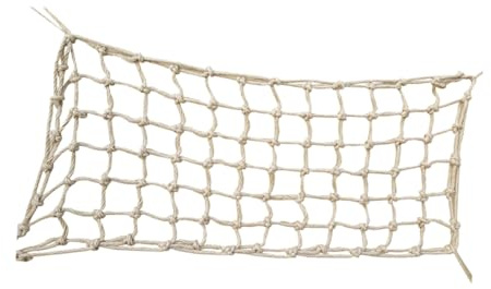 TOYZFRIENDY Kletternetz für Große und Mittelgroße Papageien aus Robustem Seil 50x100cm von Bewegung und Mentaler Gesundheit im Vogelkäfig