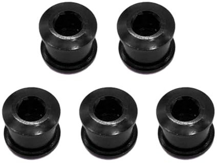 Javoryxh Boulons De Roue À Chaîne Unique 5 Pièces Écrou Vis Roue Chaîne Vitesse Unique Boulons Vélo Légers