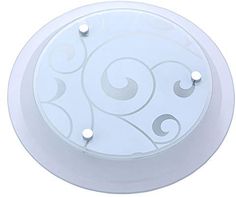 Dapo GABI Glas-Decken-Leuchte-Lampe E27x1 nicht inkl. Wohnzimmer-Gang-Schlafzimmer-Küchen-Leuchte-Lampe