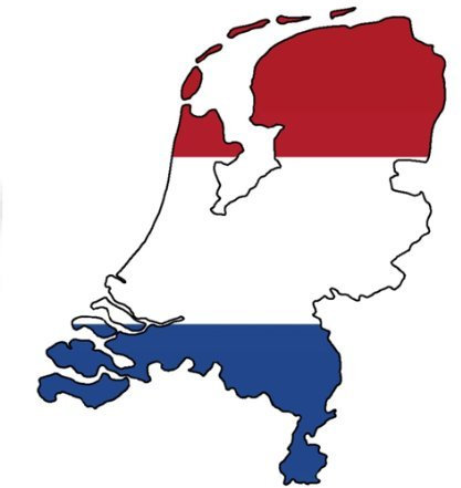 Auto Aufkleber, Car Sticker Nederland Niederlande, Holland, Netherlands. Konturgeschnitten. (ca. 11 cm)