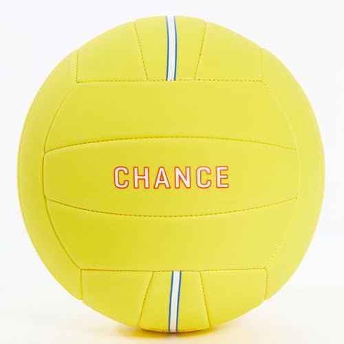 Chance Premium Indoor/Outdoor Volleyball (Größe 5) für Männer oder Frauen am Strand oder auf dem Platz, 5