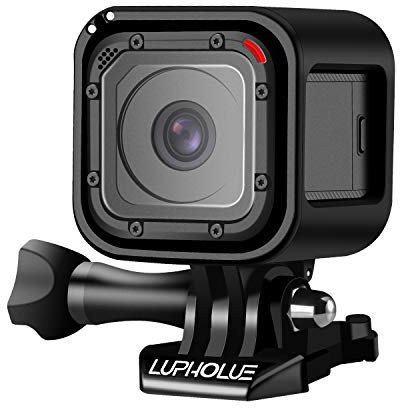 Lupholue Cubierta Protectora del Bastidor de la Carcasa Caja de Esqueleto con Hebilla y Tornillo Compatible with GoPro Hero Session 5/4