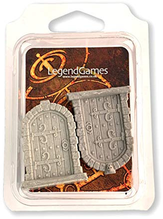 LegendGames Dungeon Doors Series One - Pack of 2 Resin doors