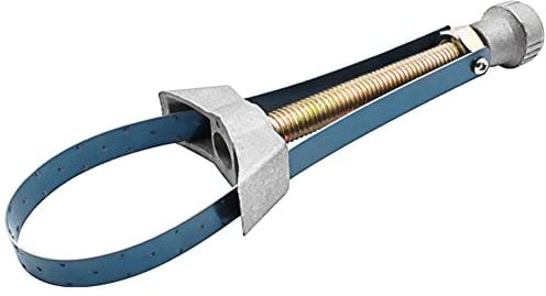 Cyleto Chiave Filtro Olio Moto Auto Chiavi per Il Filtro Olio Strumento per la Rimozione del Filtro Dell'olio Cinturino Regolabile da 60 mm-120 mm