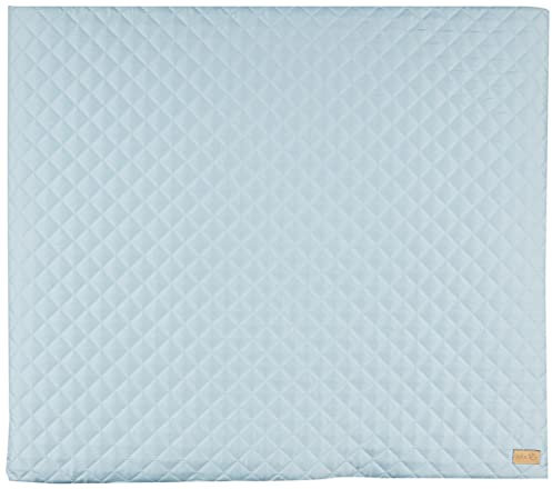 roba Wickelauflage soft roba Style - 85 x 75 cm - Wickeltischauflage abwaschbar - Baby Wickelunterlage gesteppt - Hellblau