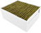 AllSpares CleanAir filtro de repuesto para campanas extractoras Bosch 11033934/11017314/DZZ1XX1B6, Siemens LZ31XXB16, Neff Z53XXB1X6, Gaggenau AH200110 (233 x 190 x 100 mm)