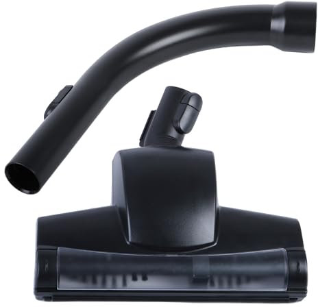 Hochwertige Teppichdüse, Turbodüse + Handgriff passend für Miele - mit Klick System und Parkhalterung - Für Miele Bodenstaubsauger