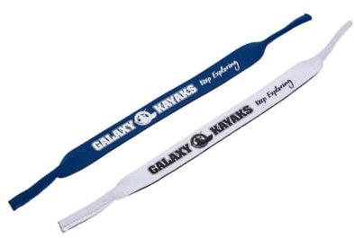 Galaxy Kayaks Glasses Strap Brillenband Neopren Wassersport Brillensicherung, Farbe:Weiß