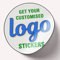 Custom Round Paper Stickers Labels Sheet (51mm) - Customise and Personalize with Your Image, Photo or Design for Congratulations, Teachers, Loyalty, Branding, Logos, and Decoration