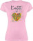 Shirt Damen - & Fasching - Konfetti im Herzen I Confetti Herz I Konfetti für Alle Karneval Köln - L - Rosa - faschingsshirt Faschings Tshirt Karnevals herzmotiv t-Shirt Faschings-t-Shirt