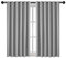 AMEHA Blackout Eyelet Curtains for Bedroom Light Grey Black Out Curtains Thermal Insulated Ring Top Window Treatment Curtain 46 X 54 Inch 2 Panels Tiebacks…