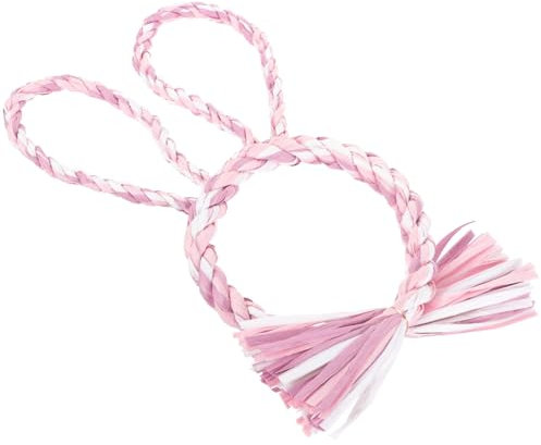 MAGICLULU Kaninchen-girlanden-Dekoration Kranz Hase Papier Kaninchengirlandenkränze Osterkranz Aus Papier Osterkranz Selber Machen Hasenkranz Dekor Blumenhase Neugeboren Bastelpapier Haustür
