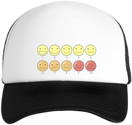 Generisch Schmerzskala Für Begleiter Im Gesundheitswesen Kid Cap Flexible Baseball Snapback Für Jungen Und Mädchen