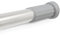 HOMEYA - Barra de Tensión para cortina de ducha o marco de puerta, Barra extensible de aluminio para armario, cocina, sin taladro, Barra ajustable, 110-200cm Plateado con gris