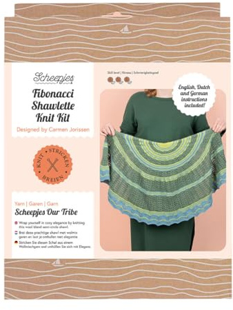 Scheepjes – Scheepjes Fibonacci Shawlette Strickset – 1 Set