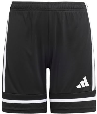 adidas Unisex Kinder Squadra25 Short Kids Shorts, Black/Black/White, 5-6 Years