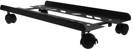 Homoyoyo Computer Tower Stand Mit Beweglicher CPU- Für Desktop-Tower Stabiler Pc-Wagen Kaltgewalztem Für Belüftung Und Aufbewahrung