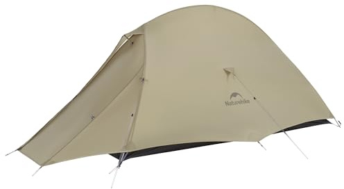 Naturehike Cloud-Up 1 Person Tent, Lightweight Backpacking Tents for One Man, Waterproof Ultralight One Person Tent for Camping Hiking Backpacking