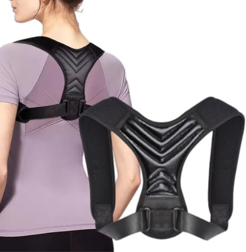 MELARQT Rücken Geradehalter, Haltungskorrektur Rücken, Rückenstützgürtel für Damen und Herren, Rückengurt, Rückenstütze für Gerade Haltung, Haltungstrainer, Back Posture Corrector