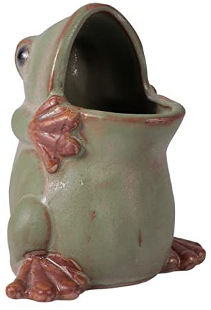 UPKOCH 1 Pièce Pot de Fleurs Vintage Européen pour Plantes Conteneur de Plantes Chic pour Cuisine Salle de Bains Décoration Intérieur pour Cactus Violettes Africaines