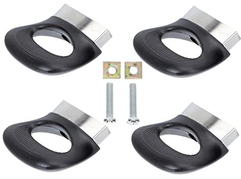 VICASKY Topfgriff Aus Edelstahl 4 Stück Hitzebeständig Abnehmbar Für Topfseitengriff Topfzubehör Küchenersatzgriff