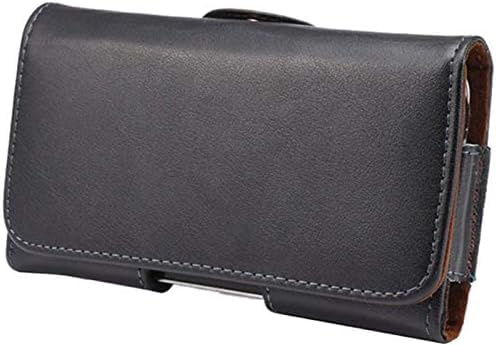 Belt Pouch Holster Case for iPhone 14/13 / 12/11 / X/XS/XR / 12 Pro – PU Leather Phone Holster with Belt Clip & Loop, Secure Waist Carry Phone Case