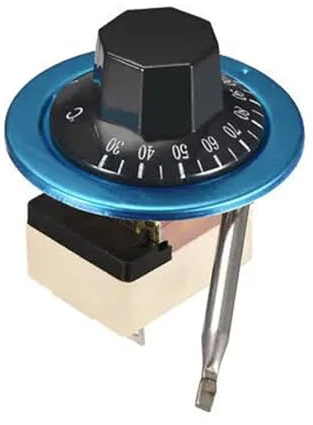 Electric Oven Thermostat, Adjustable Temperature Controller, 30-110 16A 3 Pin