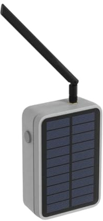 Toheitian Repetidor Solar para Meshtastic Lora WisMesh NRF52840 SX126 IP67 Resistente Al Agua, Bajo Consumo, Compatible con WiFi y Bluetooth de 800 MHz