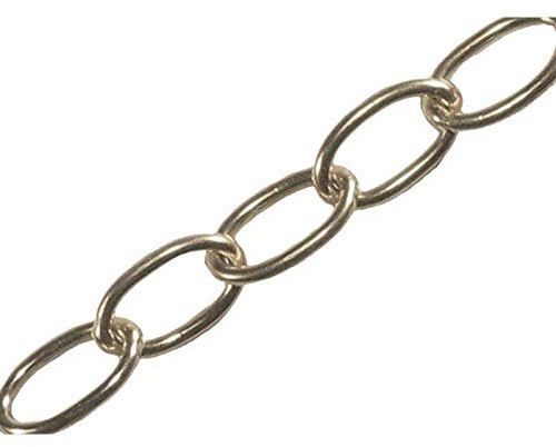 Faithfull 1.8mm 10m Chrome Oval Chain