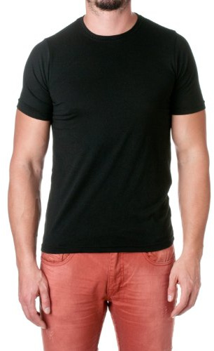Next Level Mens Poly/Cotton Short-Sleeve Crew Tee (6200) Black 2XL