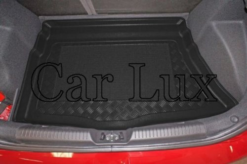 Car Lux AR03184 - Alfombra Bandeja Cubeta Protector cubre maletero a medida con antideslizante