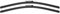 VOLVO Original Wischerblattsatz Frontscheibe, Ref.-Nr.: 31333413, für Volvo S60 bis 09, S80 bis 06, V70 P26, XC70 01-07, XC90