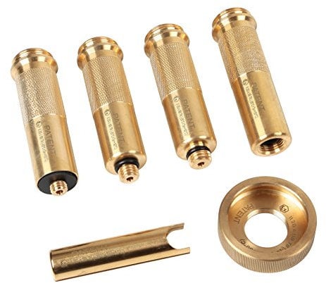 Lampa 38192 Kit 4 Adattatori per Iniezione Additivo GPL, Colore Oro