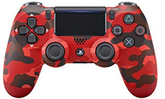 Sony - Dualshock 4 Controller Red Camouflage (PS4)