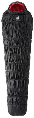 deuter Exosphere 0° L - Large Kunstfaser Schlafsack, black-fire