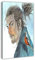 Anime-Poster Vagabond 4, Leinwand-Poster, Wandkunst, Dekordruck, Gemälde für Wohnzimmer, Schlafzimmer, Dekoration, 60 x 90 cm, Rahmen: