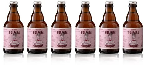 Birra Follina - Zerlina - Birra Artigianale IGA Italian Grape Ale - non filtrata e non pastorizzata - 33cl - Gradazione Alcolica 4.5% - Prodotta in Italia (6 bottiglie)