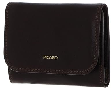 Picard Herren Geldbeutel Eternity1 aus Rindsleder mit RFID-Schutz in der Farbe Cafe Braun, 52943Z0055