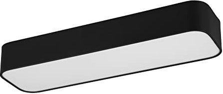 Reality Leuchten LED Deckenleuchte Asterion R62451532, Metall Schwarz matt, inklusiv 21 Watt LED, Fernbedienung