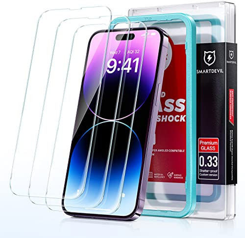 SMARTDEVIL SALE-iPhone Glas (14Pro (3 Stück))