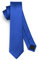 HISDERN Herren Krawatte Blau Schmale Einfarbig Seide Krawatten für Herren Klassische Formelle Elegante Schlipse Hochzeit Party Business Krawatte 6cm