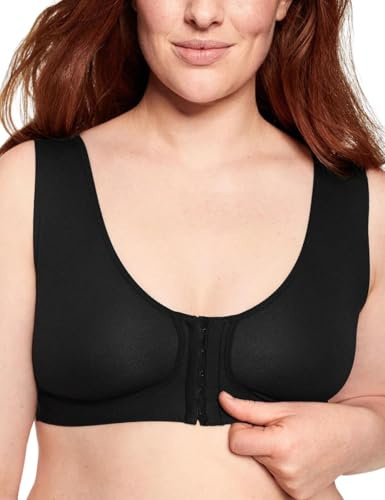 Naturana Wellness Front Fastening Soft Cup Bra Black Black 36A