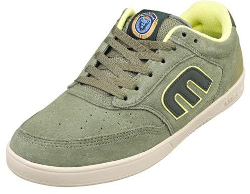 Etnies Herren The Aurelien Low Top Shoe Skate-Schuh, Oliv/Blatt für Mich (Leaf It to Me), 42 EU