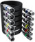 PERMUST 6Pack 10FT Cable XLR Cable de micrófono,Cable XLR balanceado de 3 pines macho a hembra Cable de micrófono multicolor Cable DMX Cable de conexión de micrófono