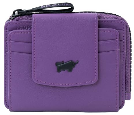 BRAUN BÜFFEL Kartenhalter Capri Card Holder Viola violett