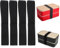 4 Pack Bento Box Gurt, Bento Box Band, Bento Box Strap, Elastische Befestigungsgurte für Lunchboxen Ersatz für Bento-Box-Band, für Zuhause, Büro, Schule, Outdoor, Reisen, Camping, Picknick