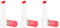 essence JUICY BOMB glossy butter balm, Lippenbalsam, Nr. 01, Rot, natürlich, glänzend, strahlend frisch, vegan, ohne Parabene, ohne Mikroplastikpartikel, Nanopartikel frei, 3er Pack (3x2.5g)